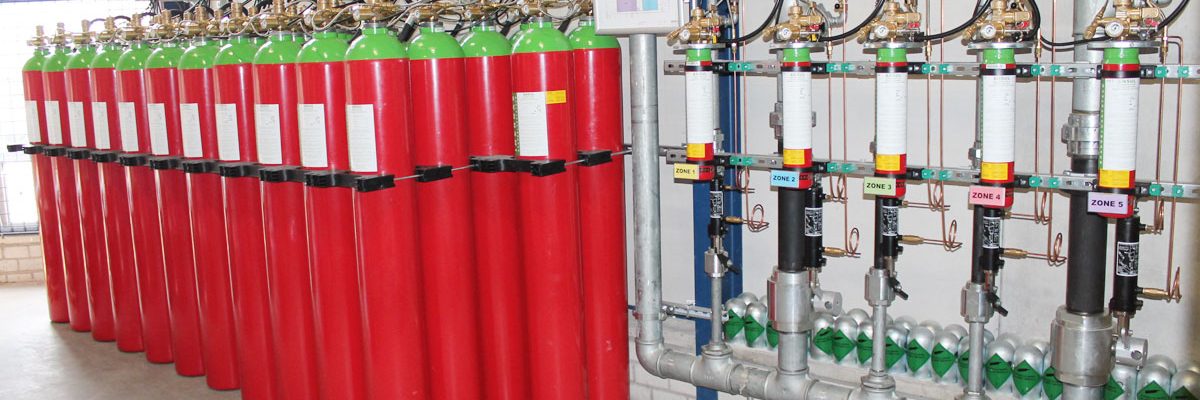 Gas based Suppression system
